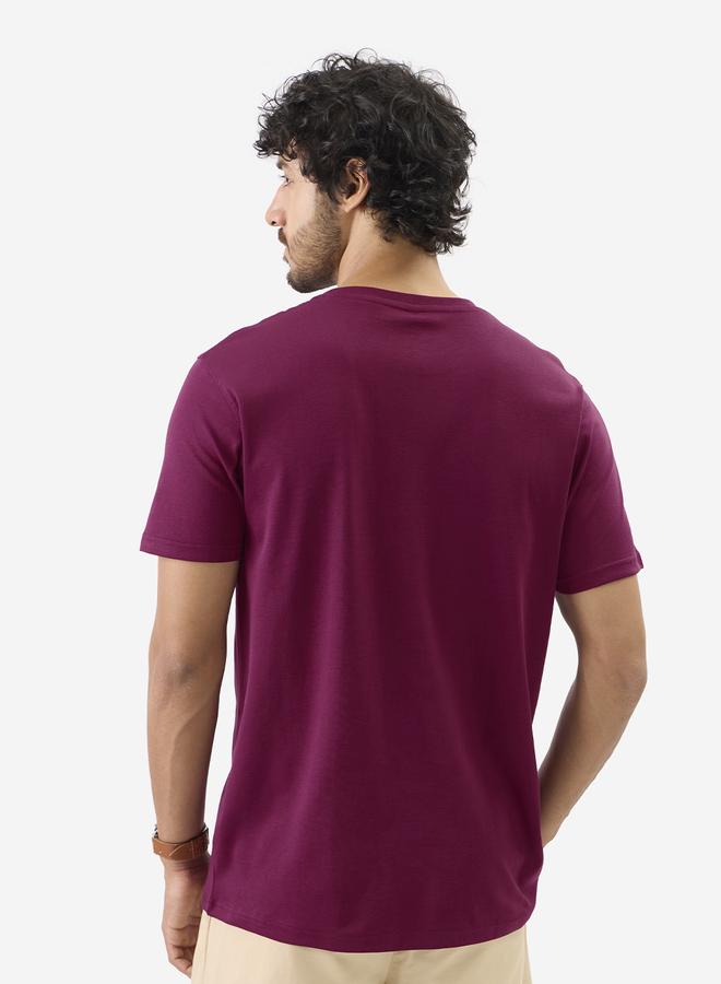 ذا سوليد ستور تيشيرت انترلوك سادة بأكمام قصيرة - Image 4